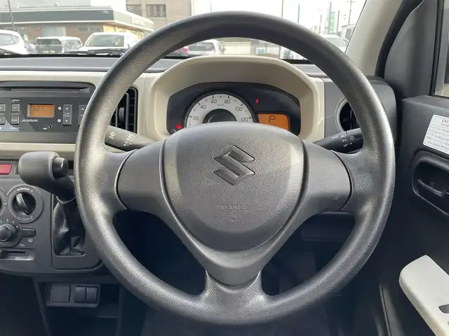 スズキ アルト F 広島県 2020(令2)年 1.4万km スペリアホワイト CDオーディオ/盗難防止装置/横滑り防止装置/スペアキー/リモコンキー/ハロゲンライト/ドアバイザー/保証書/取扱説明書