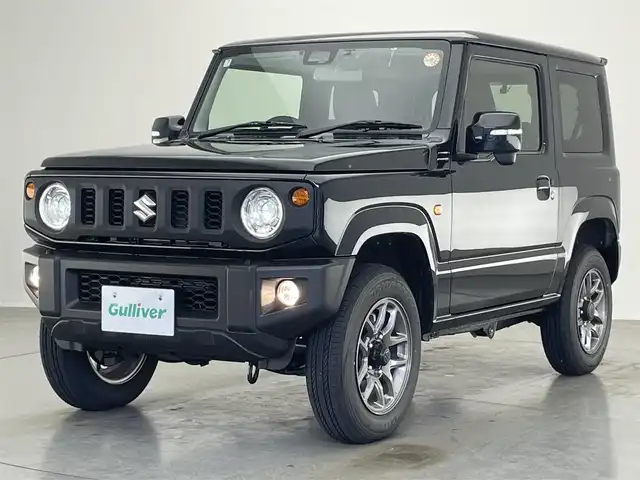 スズキ ジムニー XC 愛知県 2025(令7)年 0.1万km ブルーイッシュブラックパール3 社外ナビ　バックカメラ　寒冷地仕様　禁煙車　Ｂｌｕｅｔｏｏｔｈ　ＤＶＤ再生　ＥＴＣ　前後ドラレコ　シートヒーター　衝突軽減　ＬＥＤオートライト　純正アルミ　フォグ　クルコン　ターボ搭載車　スマートキー