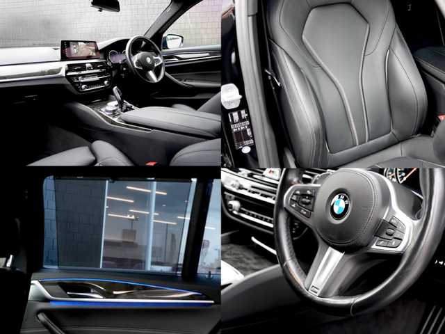 ＢＭＷ ５３０ｉ ツーリング Mスポーツ 静岡県 2017(平29)年 2.7万km サファイアブラックP インテリジェントSFT/衝突軽減ブレーキ　車線逸脱警告　ACC ステアリングアシスト ブラインドスポット/IDriveHDDナビフルセグTV Bluetooth/全方位カメラ/ブラックダコタレザーシート/シートヒーター /前席パワーシート運転席メモリー機能/ヘッドアップディスプレイ/アンビエントライト /クロージングサポートドア /パワーバックドア /アダプティブLEDヘッドライト/ブルーキャリパー/コンフォートアクセス/ブラック　ガラスモール　グリル　ルーフレール/ミラー一体型DSRCETC