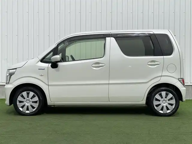 スズキ ワゴンＲ HYBRID FX 香川県 2018(平30)年 2.9万km ピュアホワイトP ナビ　ＴＶ　ＤＶＤ再生　Ｂｌｕｅｔｏｏｔｈ　全方位モニター　ドラレコ　ＥＴＣ