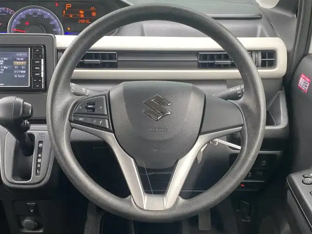 スズキ ワゴンＲ HYBRID FX 香川県 2018(平30)年 2.9万km ピュアホワイトP ナビ　ＴＶ　ＤＶＤ再生　Ｂｌｕｅｔｏｏｔｈ　全方位モニター　ドラレコ　ＥＴＣ