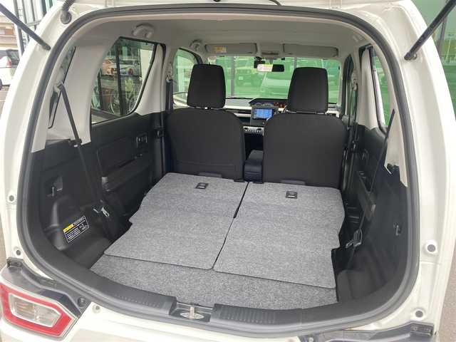 スズキ ワゴンＲ HYBRID FX 熊本県 2018(平30)年 2.9万km ピュアホワイトP 社外ナビ（CN-RE06WD）/【フルセグTV/Bluetooth/CD/DVD】/ドライブレコーダー前後/ETC/D席シートヒーター/アイドリングストップ/横滑り防止装置/フロアマット/保証書/取扱説明書/スペアキー