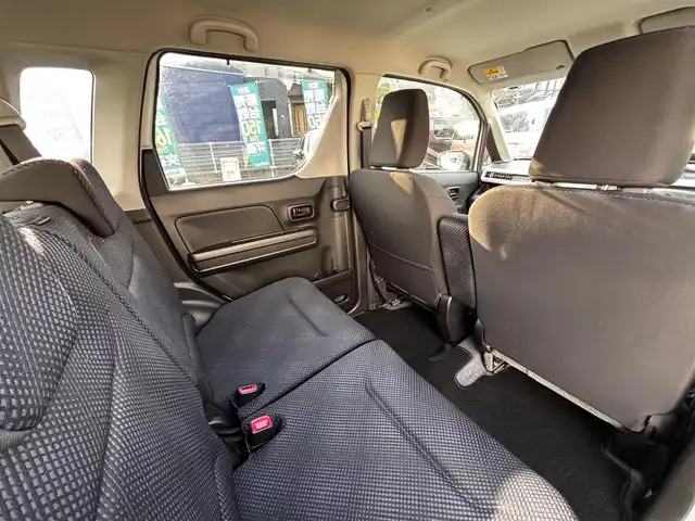 スズキ ワゴンＲ HYBRID FX 熊本県 2018(平30)年 2.9万km ピュアホワイトP 社外ナビ（CN-RE06WD）/【フルセグTV/Bluetooth/CD/DVD】/ドライブレコーダー前後/ETC/D席シートヒーター/アイドリングストップ/横滑り防止装置/フロアマット/保証書/取扱説明書/スペアキー