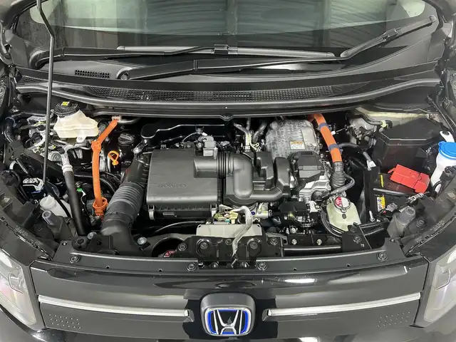 ホンダ フリード ハイブリット e:HEV AIR EX 佐賀県 2025(令7)年 0.1千km クリスタルブラックパール 登録済み未使用車/純正9インチGathersナビ/フルセグTV/Bluetooth/AppleCarPlay/AndroidAuto/バックカメラ　/衝突被害軽減装置/レーダークルーズコントロール/車線逸脱防止装置/オートライト/オートマチックハイビーム/ロードサインアシスト/LEDヘッドライト/ウォークスルー/ハーフレザーシート/スマートキー/スペアキー×１/運転席・助手席シートヒーター/両側パワースライドドア/クリアランスソナー
