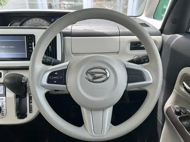 ダイハツ ムーヴ キャンバス G メイクアップ リミテッド　SAⅢ 岡山県 2020(令2)年 4万km パールホワイトⅢ/ナチュラルベージュマイカメタリック 2トーン 社外ナビ　CN-RE06WD/フルセグTV、Bluetooth、CD、DVD/全方位カメラ/前後ドライブレコーダー/オートマチックハイビーム/純正フロアマット/両側スライドドア/純正ルーフキャリア/コーナーセンサー