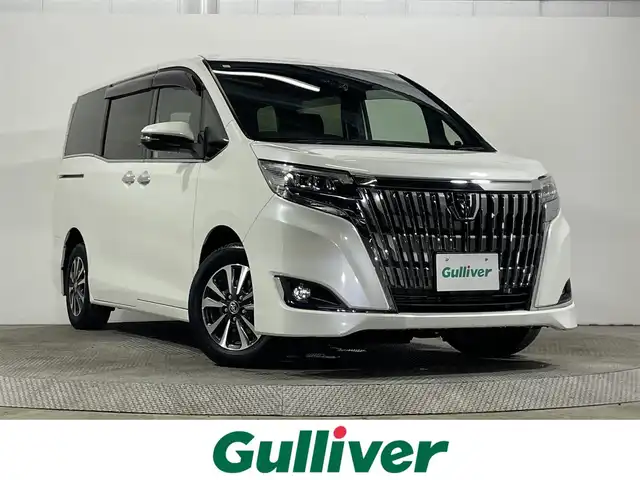 トヨタ エスクァイア Gi 大阪府 2019(平31)年 7.2万km ホワイトパールクリスタルシャイン 純正ナビＴＶ　後席モニター　バックカメラ　レザーシート　シートヒーター　クルコン　衝突軽減　ＥＴＣ　ドラレコ　両側パワスラ　レーンアシスト　アイドリングストップ　オートマチックハイビーム　スマートキー