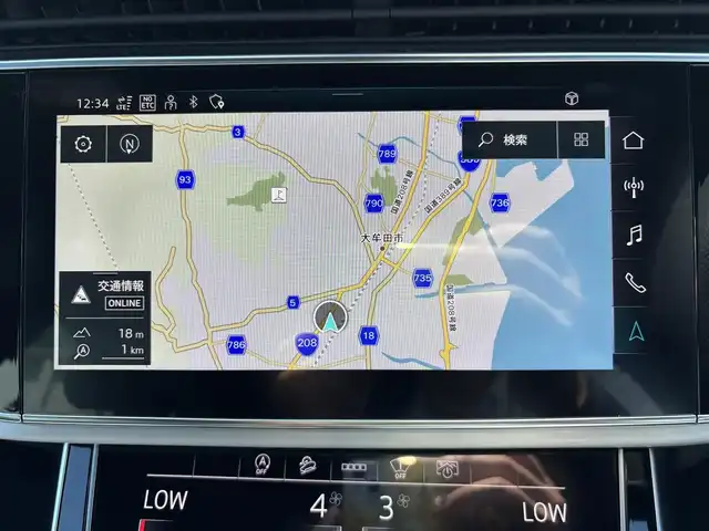 アウディ アウディ Ｑ７ 55TFSIクワトロ Sライン 福岡県 2022(令4)年 2.1万km 白 シートヒーター/エンジンスタートボタン/スマートキー/バックモニター/ETC/ドライブレコーダー/オートライト/オートマチックハイビーム