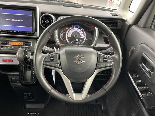 スズキ スペーシア カスタム HYBRID XS 愛知県 2020(令2)年 4.7万km アーバンブラウンパールメタリック 禁煙車/純正8インチナビ/（ＤＶＤ/フルセグTV/Bluetooth/ＡＭ/ＦＭ）/全方位カメラ/スズキセーフティサポート/・衝突軽減ブレーキ/・レーンキープアシスト/・パーキングセンサー/ヘッドアップディスプレイ/ETC/前後ドライブレコーダー/ハーフレザーシート/シートヒータ/両側パワースライドドアー/ＬＥＤヘッドライト/フロントフォグランプ/オートライト/スマートキー/プッシュスタート/純正１５インチアルミホイール/純正フロアマット