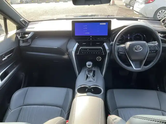 トヨタ ハリアー Z 滋賀県 2022(令4)年 1.2万km ブラック ワンオーナー/トヨタセーフティセンス/レーダークルーズコントロール/ブラインドスポットモニター/スペアタイヤ有り/12.3インチディスプレイオーディオプラス/　　　JBLプレミアムサウンドシステム/・Bluetooth、フルセグテレビ、HDMI端子/・AppleCayPlay/AndroidAuto/バックカメラ/ビルトインETC.20/デジタルインナーミラー/運転席パワーシート/パワーバックドア/LEDヘッドライト/LEDフォグランプ/純正19インチアルミホイール/3Dレザー調フロアマット/スペアキー有り/取扱説明書/保証書/