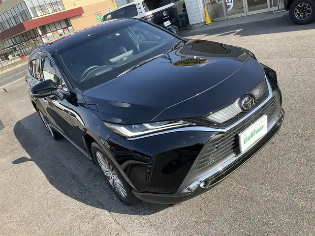 トヨタ ハリアー Z 滋賀県 2022(令4)年 1.2万km ブラック ワンオーナー/トヨタセーフティセンス/レーダークルーズコントロール/ブラインドスポットモニター/スペアタイヤ有り/12.3インチディスプレイオーディオプラス/　　　JBLプレミアムサウンドシステム/・Bluetooth、フルセグテレビ、HDMI端子/・AppleCayPlay/AndroidAuto/バックカメラ/ビルトインETC.20/デジタルインナーミラー/運転席パワーシート/パワーバックドア/LEDヘッドライト/LEDフォグランプ/純正19インチアルミホイール/3Dレザー調フロアマット/スペアキー有り/取扱説明書/保証書/