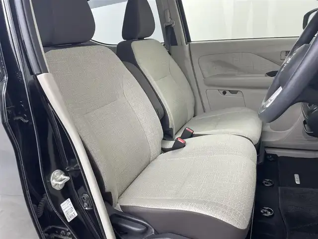 日産 デイズ X 熊本県 2021(令3)年 1.3万km 黒 純正ディスプレイオーディオ/BT/USB/AM/FM/バックカメラ/前後ドラレコ/エマージェンシーブレーキ/車線逸脱警報/コーナーセンサー/オートライト/・ハロゲンライト/・ヘッドライトレベライザー/純正ドアバイザー/純正フロアマット/プッシュスタート/・スマートキー/・スペアキー×１