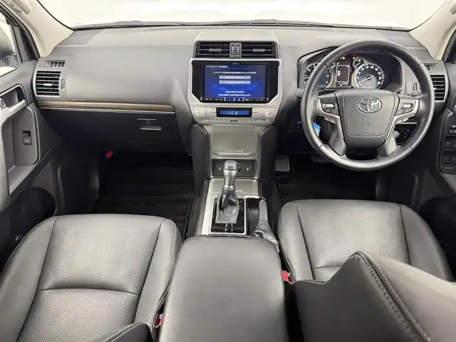 トヨタ ランドクルーザー プラド TX Lパッケージ マットブラED 愛知県 2023(令5)年 1.4万km ホワイトパールクリスタルシャイン アルパイン9インチナビ/フルセグTV/CD/DVD/Bluetooth接続/サンルーフ/シートヒーター/シートエアコン/ETC/電動パワーシート/バックカメラ/前後ドライブレコーダー/本革シート/HDMI/アダプティブクルーズコントロール/衝突被害軽減ブレーキ/レーンキープアシスト/オートマチックハイビーム/LEDヘッドライト/ヘッドライトウォッシャー/フォグライト/純正18インチアルミホイール/純正フロアマット/ルーフレール