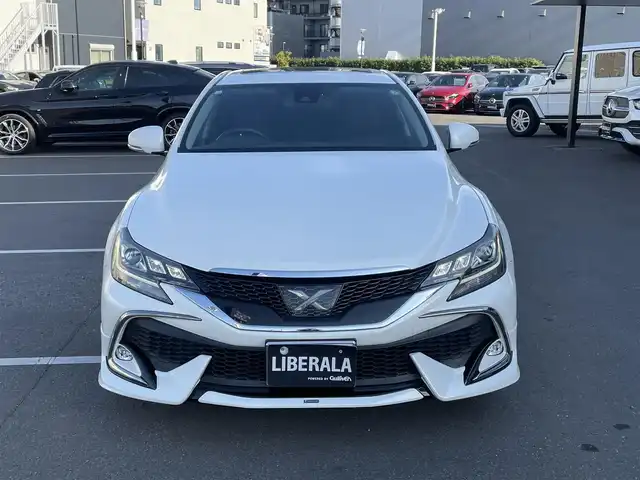 トヨタ マークＸ 250RDS 千葉県 2016(平28)年 6万km ホワイトパールクリスタルシャイン 純正ナビ/フルセグ/バックカメラ/Bluetooth/モデリスタエアロ/サンルーフ/黒革/パワーシート/シートヒーター/PCS/レーダークルーズコントロール/ドラレコ前後/スペアキー/エンジンスターター/ETC/保証書・取説