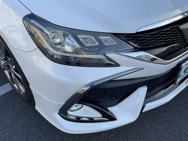 トヨタ マークＸ 250RDS 千葉県 2016(平28)年 6万km ホワイトパールクリスタルシャイン 純正ナビ/フルセグ/バックカメラ/Bluetooth/モデリスタエアロ/サンルーフ/黒革/パワーシート/シートヒーター/PCS/レーダークルーズコントロール/ドラレコ前後/スペアキー/エンジンスターター/ETC/保証書・取説