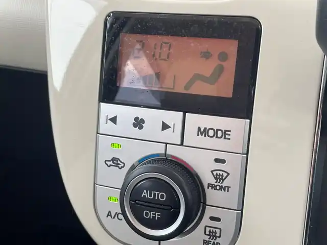 ダイハツ ムーヴ キャンバス G メイクアップ SA Ⅲ 山口県 2018(平30)年 4.3万km パールホワイトⅢ/ファインミントメタリック 2トーン ワンオーナー/純正ナビ/DVD/CD/SD/BT/USB/フルセグTV/バックカメラ/ステアリングスイッチ/両側パワースライドドア/純正LEDヘッドライト/純正フォグランプ/オートライト/オートハイビーム/衝突被害軽減ブレーキ/横滑り防止/アイドリングストップ/スマートキー×２/純正フロアマット/純正ドアバイザー/ETC/電動格納ドアミラー(オート機能付き)
