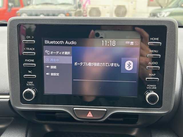 トヨタ ヤリス X 青森県 2021(令3)年 4.6万km スーパーホワイトⅡ 純正ディスプレイオーディオ(Bluetooth/ラジオ)/全方位カメラ/プリクラッシュセーフティ/アダプティブクルーズコントロール/クリアランスソナー/オートマチックハイビーム/オートライト/フロントワイパーデアイサー/ビルトインETC/ヘッドライトレベライザー/フォグライト/電動格納ミラー/スペアキー/社外14インチAW付き冬タイヤ(175/70/14)積込み
