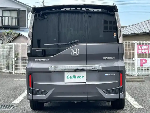 ホンダ ステップワゴン 静岡県 2017(平29)年 5.6万km モダンスティールM ユーザー買い取り車両/D/Nシートヒーター/ブレーキホールド/衝突軽減ブレーキ/レーンアシスト/パワーウィンドウ/EVスイッチ/フリップダウンモニター/純正アルミホイール16インチ/2.5A　USBソケット/12V　シガーソケット/TV　ワンセグ/ビルドインETC