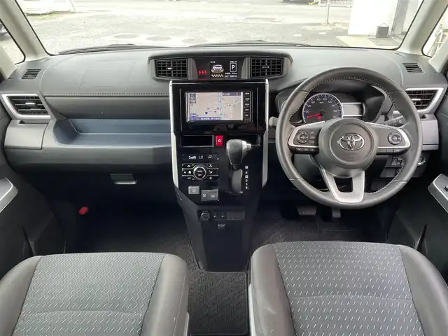 トヨタ ルーミー カスタムG 茨城県 2021(令3)年 6.1万km パールホワイトⅢ 純正ナビ/フルセグTV/Bluetooth/全方位カメラ/ETC/クルーズコントロール/両側パワースライドドア/シートヒーター/コーナーセンサー/レーンキープアシスト/盗難防止装置/純正アルミホイール/純正フロアマット/アイドリングストップ/LEDヘッドライト/オートライト