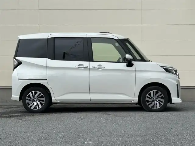 トヨタ ルーミー カスタムG 茨城県 2021(令3)年 6.1万km パールホワイトⅢ 純正ナビ/フルセグTV/Bluetooth/全方位カメラ/ETC/クルーズコントロール/両側パワースライドドア/シートヒーター/コーナーセンサー/レーンキープアシスト/盗難防止装置/純正アルミホイール/純正フロアマット/アイドリングストップ/LEDヘッドライト/オートライト