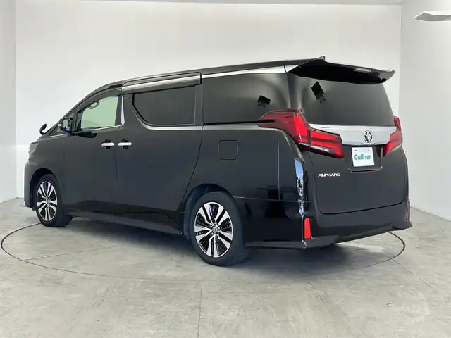 トヨタ アルファード S Cパッケージ 愛知県 2021(令3)年 3.5万km ブラック トヨタセーフティセンス/　　・プリクラッシュセーフティ/　　・レーンディバーチャーアラート/　　・レーントレーシングアシスト/　　・レーダークルーズコントロール/　　・オートマチックハイビーム/　　・ロードサインアシスト/クリアランスソナー/9インチディスプレイオーディオ/　・Bluetooth/　・フルセグ/CD/DVD/バックカメラ/前後ドライブレコーダー/ビルトインETC/純正12インチ後席フリップダウンモニター/AC100V/ファブリックシート/パワーシート/シートポジションメモリ機能（D席）/シートヒーター（前席）/ベンチレーション（前席）/パワーオットマン（N席/2列目）/キャプテンシート/両側パワースライドドア/パワーバックドア/3眼LEDヘッドライト/フォグランプ/純正LEDスタイリッシュビーム/取扱説明書