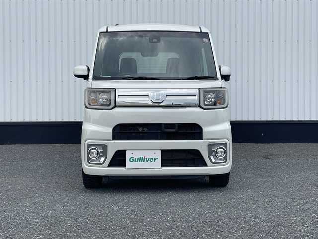 ダイハツ ウェイク G ターボ SA Ⅱ 千葉県 2016(平28)年 5万km パールホワイトⅢ 純正メモリナビ/(フルセグTV CD DVD BT FM AM)/衝突被害軽減システム/両側パワースライドドア/横滑り防止装置/ETC/アイドリングストップ/LEDヘッドライト/フォグランプ/オートライト/ウィンカーミラー/電動格納ミラー/純正14インチAW/プッシュスタート/スマートキー/フロアマット/ドアバイザー