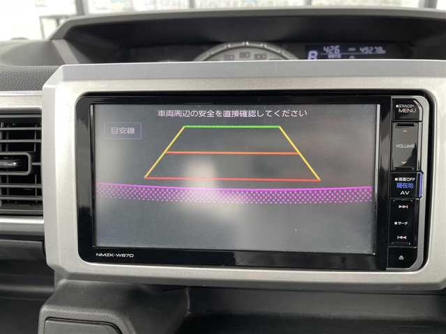 ダイハツ ウェイク G ターボ SA Ⅱ 千葉県 2016(平28)年 5万km パールホワイトⅢ 純正メモリナビ/(フルセグTV CD DVD BT FM AM)/衝突被害軽減システム/両側パワースライドドア/横滑り防止装置/ETC/アイドリングストップ/LEDヘッドライト/フォグランプ/オートライト/ウィンカーミラー/電動格納ミラー/純正14インチAW/プッシュスタート/スマートキー/フロアマット/ドアバイザー