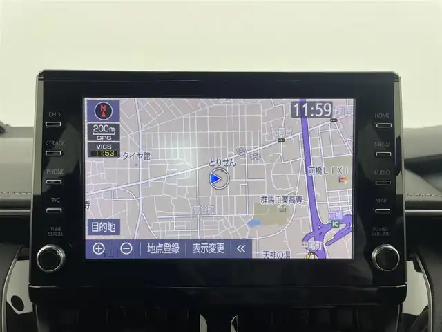 トヨタ カローラ ハイブリット ダブルバイビー 群馬県 2022(令4)年 2.8万km プラチナホワイトパールマイカ ステアリングヒーター/シートヒーター/＝＝＝＝＝＝＝＝＝/純正8インチディスプレーオーディオナビ/・AM/FM/フルセグTV/USB//・Apple CarPlay/Android Auto/Miracast/Bluetooth/＝＝＝＝＝＝＝＝＝/リヤスポイラー/Toyota　Safety　Sense/・プリクラッシュセーフティ/・レーントレーシングアシスト＋レーンディパーチャーアラート/・レーダークルーズコントロール/・オートマチックハイビーム/・ロードサインアシスト/・ドライバー異常時対応システム/・プロアクティブドライビングアシスト/・発進遅れ告知機能/ハーフレザーシート