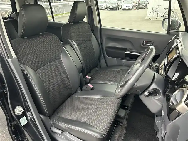 スズキ ハスラー Jスタイル Ⅱ 群馬県 2016(平28)年 6万km ブルーイッシュブラックパール 純正メモリーナビ/（CD/DVD/USB/AUX/Bluetooth）/フルセグテレビ/全方位モニター/デュアルカメラブレーキサポート/誤発進抑制機能/車線逸脱警報機能/ふらつき警報機能/先行車発進お知らせ機能/ハーフレザーシート/シートヒーター/プッシュスタート/HIDヘッドライト/アイドリングストップ/ETC/オートライト/ISOFIX