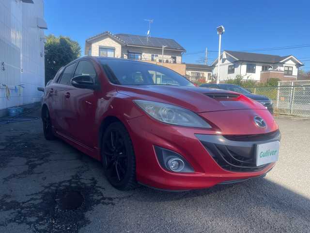 マツダ アクセラ スポーツ マツダスピード 神奈川県 2012(平24)年 9.4万km 赤 プッシュスタート/ETC/横滑り防止装置/電動格納ミラー/純正フロアマット/AFS/パワーシート