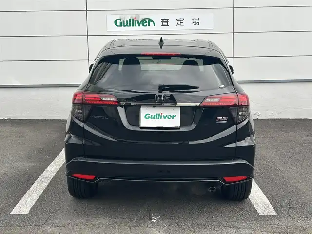 ホンダ ヴェゼル ハイブリッド RS ホンダセンシング 長崎県 2019(令1)年 6.3万km クリスタルブラックパール 純正8インチナビ/（CD/DVD/BT/フルセグ）/バックカメラ/衝突軽減システム/レーンアシスト/ハーフレザーシート/シートヒーター/パドルシフト/レーダークルーズ/ETC/オートライト/純正18インチAW