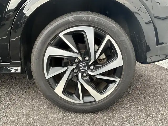 ホンダ ヴェゼル ハイブリッド RS ホンダセンシング 長崎県 2019(令1)年 6.3万km クリスタルブラックパール 純正8インチナビ/（CD/DVD/BT/フルセグ）/バックカメラ/衝突軽減システム/レーンアシスト/ハーフレザーシート/シートヒーター/パドルシフト/レーダークルーズ/ETC/オートライト/純正18インチAW