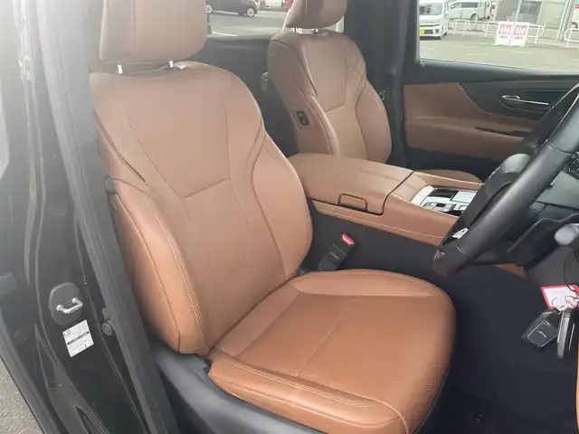 トヨタ ヴェルファイア ハイブリット Z プレミア 福島県 2023(令5)年 1.4万km ブラック セーフティセンス/・プリクラッシュセーフティ/・レーンディパーチャーアラート/・全車速追従機能付レーダークルーズコントロール/・アダプティブハイビームシステム/・ロードサインアシスト/・プロアクティブドライビングアシスト/14インチディスプレイオーディオプラス/【Bluetooth/フルセグTV/HDMI】/・コネクティッドナビ/・10スピーカー/・ETC2.0/・Apple Car Play/Android auto/茶レザーシート/・パワーシート（全席）/・シートヒーター（全席）/・エアシート（全席）/左右独立ムーンルーフ/トヨタチームメイト/パノラミックビューモニター/両側パワースライドドア/・オートステップ/スマートキー/・プッシュスタート/・スペアキー/3眼LEDヘッドライト/取扱説明書/新車時保証書