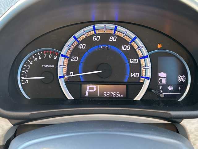 スズキ ワゴンＲ FZ 茨城県 2014(平26)年 9.3万km ミステリアスバイオレットパール 社外ナビ　/衝突軽減システム　/アイドリングストップ　/シートヒーター　/プッシュスタート/スペアキー　/電動格納ミラー　/横滑り防止装置　/盗難防止装置　/パワーウィンドウ　/パワーステアリング　/ドアバイザー　/社外フロアマット