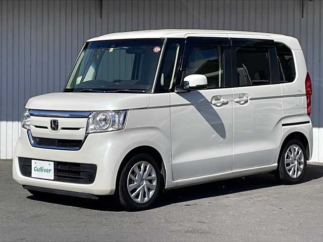 ホンダ Ｎ ＢＯＸ G L ターボ ホンダセンシング 長野県 2018(平30)年 2.6万km プレミアムホワイトパールⅡ 純正メモリナビ（型式：VXM-184Ci)/・Bluetooth/CD/USB/両側パワースライドドア/バックカメラ/ビルトインETC/プッシュスタート/スマートキー/スペアキー/クルーズコントロール/LEDオートライト/レーンキープアシスト/パドルシフト/後方コーナーセンサー