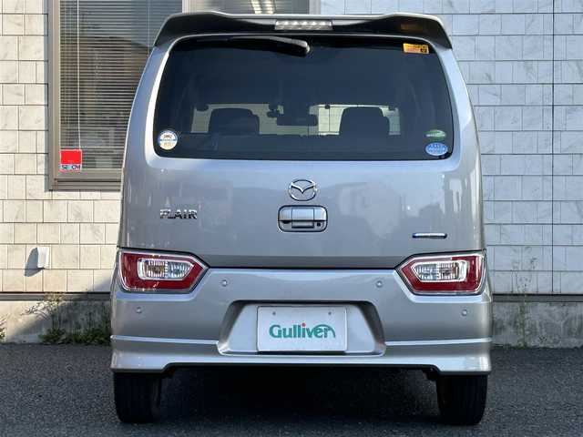 マツダ フレア ハイブリッドXS 福岡県 2021(令3)年 2.9万km シルバー ワンオーナー/社外8インチメモリナビ【CN-RZ865】/　(AM/FM/Bluetooth/iPod/フルセグTV)/全方位モニター/バックモニター/運転支援機能/・デュアルセンサーブレーキサポート/・誤発進抑制機能/・車線逸脱警報/・ふらつき警報/・先行車発進お知らせ機能/・後退時ブレーキサポート/・後方誤発進抑制機能/・ヘッドアップディスプレイ/リヤパーキングセンサー/純正14インチアルミホイール/前方ドライブレコーダー/ビルトインETC/革巻きステアリング/ステアリングスイッチ/シートヒーター(運転席)/純正フロアマット/電格ウインカーミラー/ドアバイザー/スペアキー×1/保証書/取扱説明書