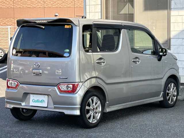 マツダ フレア ハイブリッドXS 福岡県 2021(令3)年 2.9万km シルバー ワンオーナー/社外8インチメモリナビ【CN-RZ865】/　(AM/FM/Bluetooth/iPod/フルセグTV)/全方位モニター/バックモニター/運転支援機能/・デュアルセンサーブレーキサポート/・誤発進抑制機能/・車線逸脱警報/・ふらつき警報/・先行車発進お知らせ機能/・後退時ブレーキサポート/・後方誤発進抑制機能/・ヘッドアップディスプレイ/リヤパーキングセンサー/純正14インチアルミホイール/前方ドライブレコーダー/ビルトインETC/革巻きステアリング/ステアリングスイッチ/シートヒーター(運転席)/純正フロアマット/電格ウインカーミラー/ドアバイザー/スペアキー×1/保証書/取扱説明書