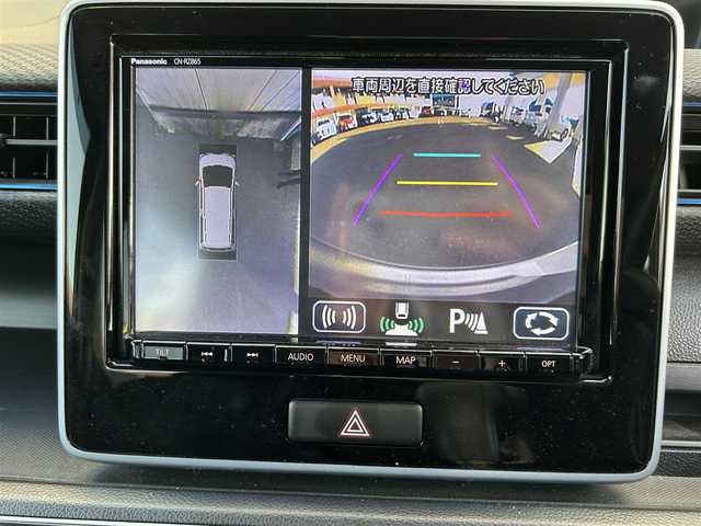 マツダ フレア ハイブリッドXS 福岡県 2021(令3)年 2.9万km シルバー ワンオーナー/社外8インチメモリナビ【CN-RZ865】/　(AM/FM/Bluetooth/iPod/フルセグTV)/全方位モニター/バックモニター/運転支援機能/・デュアルセンサーブレーキサポート/・誤発進抑制機能/・車線逸脱警報/・ふらつき警報/・先行車発進お知らせ機能/・後退時ブレーキサポート/・後方誤発進抑制機能/・ヘッドアップディスプレイ/リヤパーキングセンサー/純正14インチアルミホイール/前方ドライブレコーダー/ビルトインETC/革巻きステアリング/ステアリングスイッチ/シートヒーター(運転席)/純正フロアマット/電格ウインカーミラー/ドアバイザー/スペアキー×1/保証書/取扱説明書