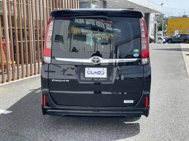 トヨタ エスクァイア Xi 千葉県 2015(平27)年 13万km ブラック (株)IDOMが運営する【じしゃロン八千代店】の自社ローン対象車両になります。こちらは現金またはオートローンご利用時の価格です。自社ローンご希望の方は別途その旨お申付け下さい/Bluetooth接続/フルセグナビ/片側パワースライドドア