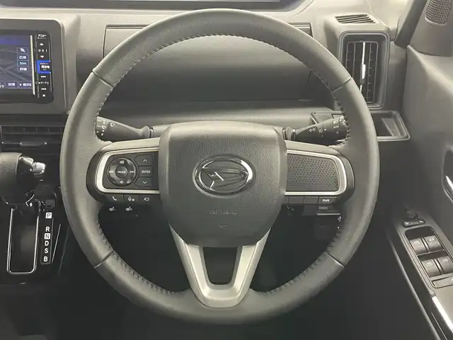 ダイハツ タント カスタム RS 愛知県 2024(令6)年 0.4万km ブラックマイカメタリック フォグランプ/プッシュスタート/ターボ車/Bluetooth/純正ナビ/LEDライト/両側パワースライドドア/カーテンエアバック/オートハイビーム/純正アルミホイール/前席シートヒーター