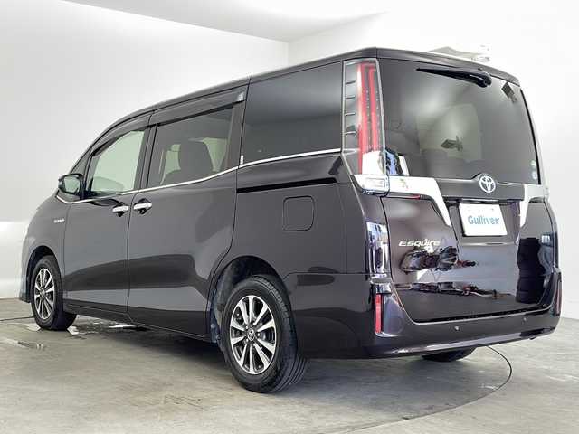 トヨタ エスクァイア ハイブリッド Gi 兵庫県 2019(令1)年 7.1万km ボルドーマイカメタリック ・純正10.5インチナビ&TV&CD&DVD&SD&BT/・バックカメラ/・両側パワースライドドア/・ビルトインETC/・スマートキー/・革シート/・前席シートヒーター/・クルーズコントロール/・nanoe/・トヨタセーフティセンス/・プリクラッシュセーフティ/・レーンディパーチャーアラート/・パーキングサポートブレーキ/・クリアランスソナー/・オートマチックハイビーム/・トラクションコントロール/・LEDヘッドライト/・LEDフォグライト