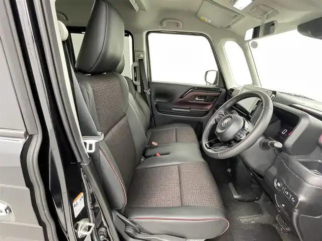 スズキ スペーシア カスタム HYBRID XS 熊本県 2024(令6)年 1.2万km ブルーイッシュブラックパール3 純正ディスプレイオーディオ　/全周囲カメラ　/両側パワースライドドア　/前席シートヒーター　/ステアリングヒーター/スズキセーフティサポート/・デュアルセンサーブレーキサポート/・誤発進制御機能/・後方誤発進抑制機能/・車線逸脱警報/・車線逸脱抑制機能/・ふらつき警報機能/・車線維持支援システム/・先行車発進お知らせ機能/・標識認識システム/・レーダークルーズコントロール/衝突軽減ブレーキ　/アイドリングストップ　/横滑り防止　/社外フロアマット/純正１５インチAW/オートライト　/ＬＥＤヘッドライト/スマートキー/プッシュスタート