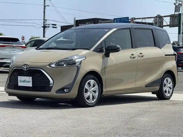 トヨタ シエンタ ファンベースG 徳島県 2018(平30)年 3.9万km ブラックマイカ/ベージュ 2トーン 社外7型ナビ　AVIC-RW712/（DISC/SD/フルセグ/BT/iPod/USB/HDMI/AUX）/バックカメラ/全方位カメラ/ビルトインETC/両側電動スライドドア/クリアランスソナー/PKSB/先行車発進/アイドリングストップ/リヤシートマインダー/LEDヘッドライト/純正フロアマット/電動格納ミラー/取扱説明書/新車時保証書