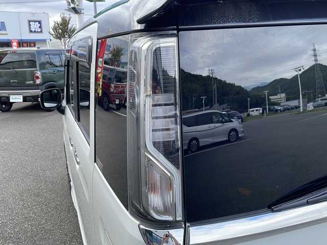 スズキ スペーシア カスタム HYBRID XS ターボ 兵庫県 2019(平31)年 7.2万km ピュアホワイトパール/ブラック2トーン 社外（Panasonic）ナビ/・BT/・フルセグTV/全方位カメラ/HUD/クルーズコントロール/クリアランスソナー/パドルシフト/運転席シートヒーター/ビルトインETC/純正フロアマット/純正アルミホイール/両側パワースライドドア/純正ドアバイザー