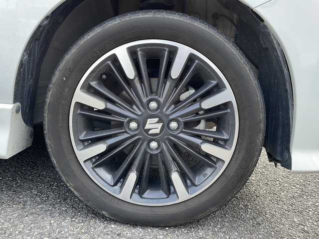 スズキ スペーシア カスタム HYBRID XS ターボ 兵庫県 2019(平31)年 7.2万km ピュアホワイトパール/ブラック2トーン 社外（Panasonic）ナビ/・BT/・フルセグTV/全方位カメラ/HUD/クルーズコントロール/クリアランスソナー/パドルシフト/運転席シートヒーター/ビルトインETC/純正フロアマット/純正アルミホイール/両側パワースライドドア/純正ドアバイザー
