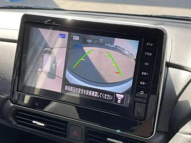 日産 ルークス HWS Gターボ プロパイロットED 滋賀県 2023(令5)年 0.7万km ホワイトパール 純正9インチディスプレイオーディオ/（Bluetooth/AppleCarPlay/iPod）/全方位カメラ/前後コーナーセンサー/両側パワースライドドア/追従型クルーズコントロール/衝突被害軽減ブレーキ/ETC/電動パーキングブレーキ/オートホールドブレーキ/スマートキー/プッシュスタート/オートライト
