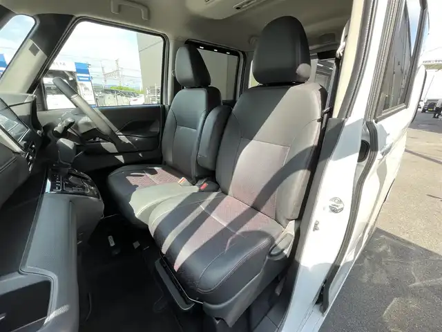 日産 ルークス HWS Gターボ プロパイロットED 滋賀県 2023(令5)年 0.7万km ホワイトパール 純正9インチディスプレイオーディオ/（Bluetooth/AppleCarPlay/iPod）/全方位カメラ/前後コーナーセンサー/両側パワースライドドア/追従型クルーズコントロール/衝突被害軽減ブレーキ/ETC/電動パーキングブレーキ/オートホールドブレーキ/スマートキー/プッシュスタート/オートライト