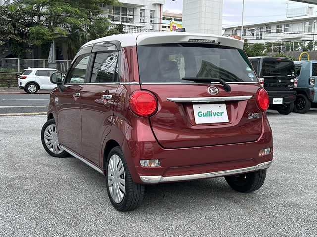 ダイハツ キャスト スタイル X 沖縄県 2017(平29)年 7.5万km ファイアークォーツレッドM 純正ナビ/（ＡＭ／ＦＭ／ＣＤ／ＤＶＤ／ＢＴ）　/フルセグＴＶ　/バックモニター　/ＥＴＣ　/横滑り防止機能　　/純正フロアマット　/オートライト　/アイドリングストップ　/ダブルエアバッグ