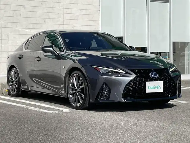 レクサス ＩＳ 300h Fスポーツ 宮崎県 2022(令4)年 5.9万km ソニッククロム 純正ナビ/・フルセグTV・Bluetooth・DVD・CD/全方位カメラ/ビルトインETC/D/N席パワーシート/D/N席シートヒーター/ハンドルヒーター/前後ドライブレコーダー/衝突軽減ブレーキ/レーダークルーズコントロール/オートハイビームアシスト/パドルシフト/前後コーナーセンサー/ブラインドスポットモニター/純正フロアマット/純正19インチアルミホイール
