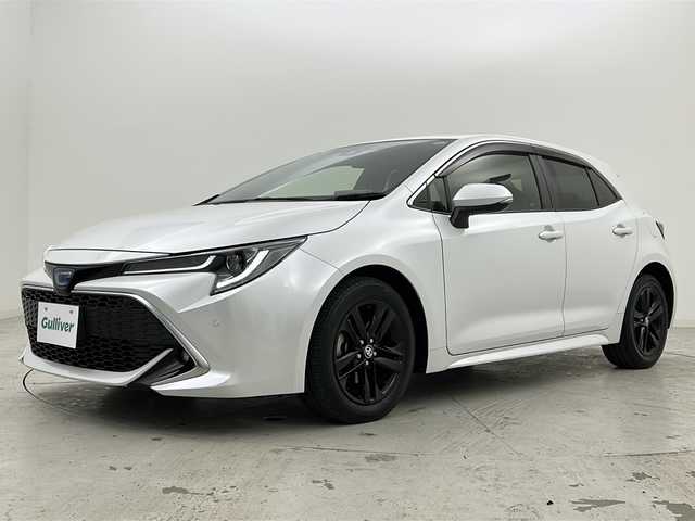 トヨタ カローラ スポーツ ハイブリッドG スタイルPKG 宮城県 2021(令3)年 7.2万km プラチナホワイトパールマイカ 禁煙車/Toyota Safety Sense/・プリクラッシュセーフティ/・レーントレーシングアシスト/・レーダークルーズコントロール/・オートマチックハイビーム/純正9型ディスプレイオーディオ(コネクトナビ付)/・BT.USB.Miracast/フルセグTV/バックカメラ/シートヒーター(D.N)/ビルトインETC/電動パーキングブレーキ/AutoHold/革巻ステアリング/ステアリングスイッチ/プッシュスタート/スマートキー×2/純正エンジンスターター/純正16インチアルミホイール/LEDヘッドライト/LEDフォグランプ/アイドリングストップ/コーナーセンサー/ステアリングヒーター/ヘッドライトレベライザー/ハーフレザーシート/ワイパーデアイサー/横滑り防止機能