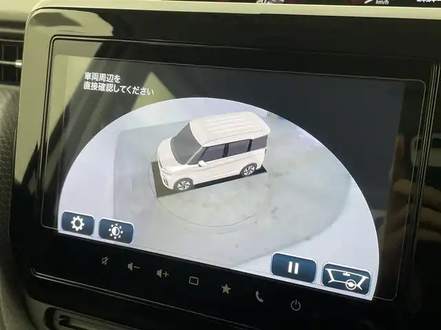 スズキ ソリオ バンディット HV MV 宮城県 2021(令3)年 4.4万km ピュアホワイトP 純正９型ナビ/両側パワースライドドア/全周囲カメラ/ヘッドアップディスプレイ/シートヒーター/パーキングセンサー/アダプティブクルーズコントロール/LEDヘッドライト/セーフティサポート/フルセグTV/スマートフォン連携/ミラー型ドライブレコーダー/CD/DVDプレーヤー/ETC/禁煙車